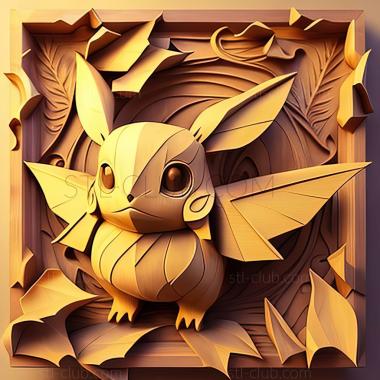 3D model st Pichu from Pokemon (STL)